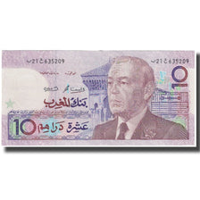 Banknot, Maroko, 10 Dirhams, KM:63b, AU(55-58)