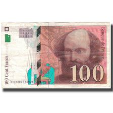 France, 100 Francs, Cézanne, 1998, EF(40-45), Fayette:74.2, KM:158a
