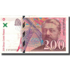 Francja, 200 Francs, Eiffel, 1999, AU(50-53), Fayette:75.5, KM:159c