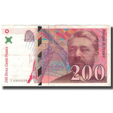 Frankreich, 200 Francs, Eiffel, 1996, SS, Fayette:75.2, KM:159a
