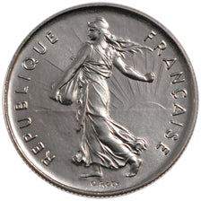 FRANCE, Semeuse, 5 Francs, 1976, Paris, KM #926a.1, MS(63), Nickel Clad...