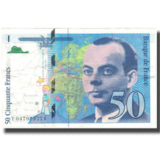 France, 50 Francs, St Exupéry, 1999, TTB, Fayette:73.5, KM:157Ad
