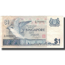 Biljet, Singapur, 1 Dollar, KM:9, TTB+