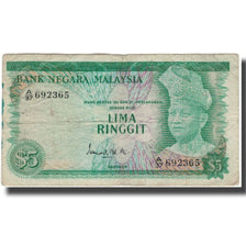Banknote, Malaysia, 5 Ringgit, KM:8a, VG(8-10)