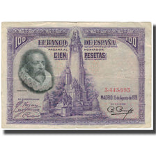 Banknote, Spain, 100 Pesetas, 1928-08-15, KM:76a, EF(40-45)