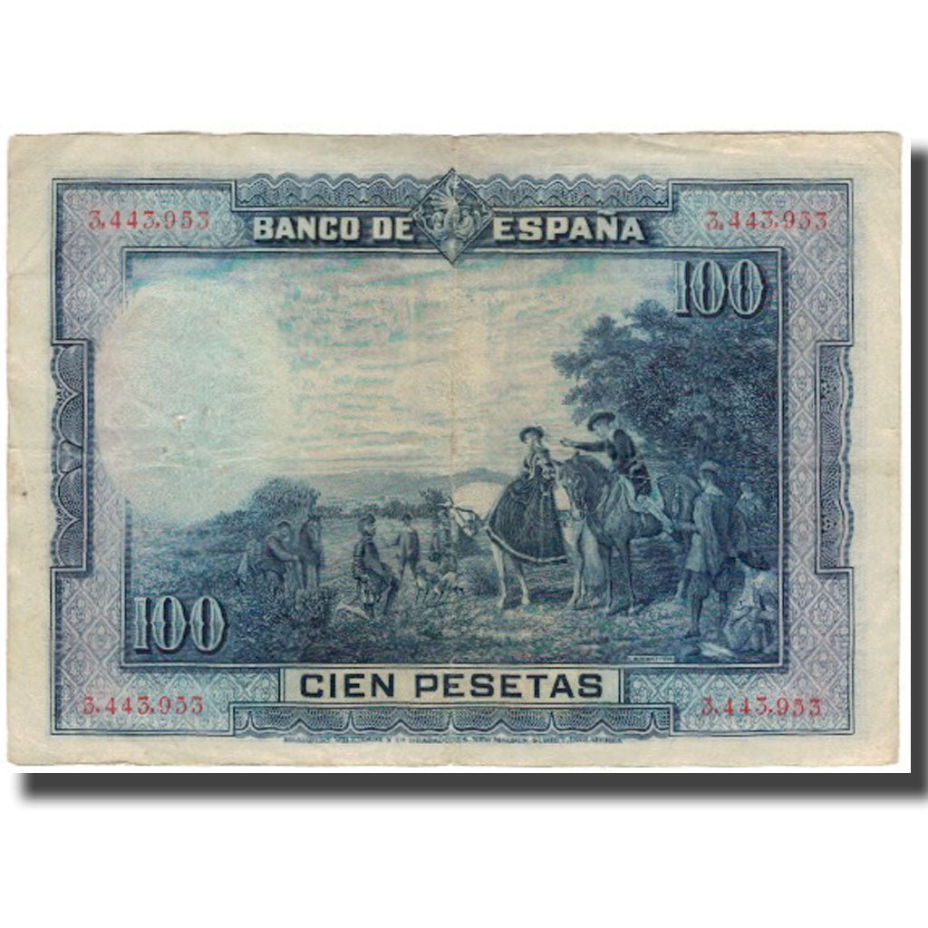 Banknote, Spain, 100 Pesetas, 1928-08-15, KM:76a, EF(40-45)