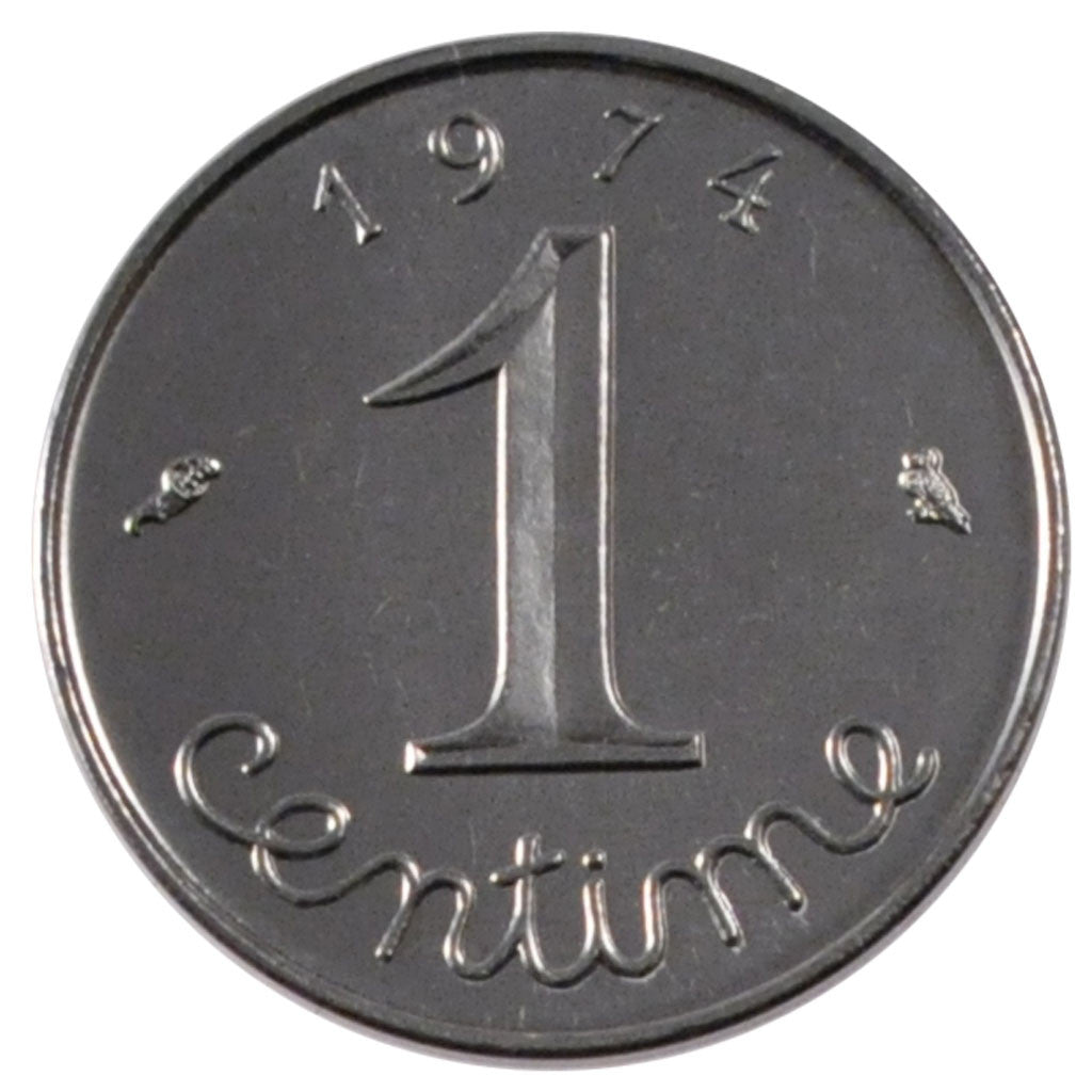 Monnaie, France, Épi, Centime, 1974, Paris, FDC, Stainless Steel, Gadoury:91