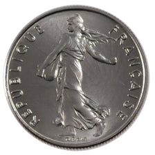 FRANCE, Semeuse, 1/2 Franc, 1974, Paris, KM #931.1, MS(65-70), Nickel, 19.5,...
