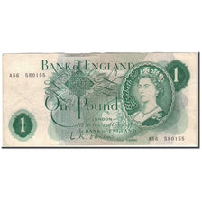 Nota, Grã-Bretanha, 1 Pound, KM:374a, VF(20-25)