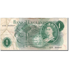 Banknote, Great Britain, 1 Pound, KM:374a, VG(8-10)