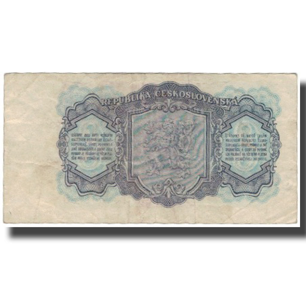 Banknote, Czechoslovakia, 3 Koruny, 1953, KM:79b, VF(20-25)