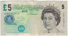 Billet, Grande-Bretagne, 5 Pounds, KM:391c, TB