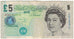 Banknot, Wielka Brytania, 5 Pounds, KM:391c, VF(20-25)
