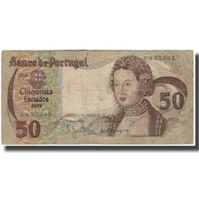 Banknote, Portugal, 50 Escudos, 1980-02-01, KM:174b, VG(8-10)