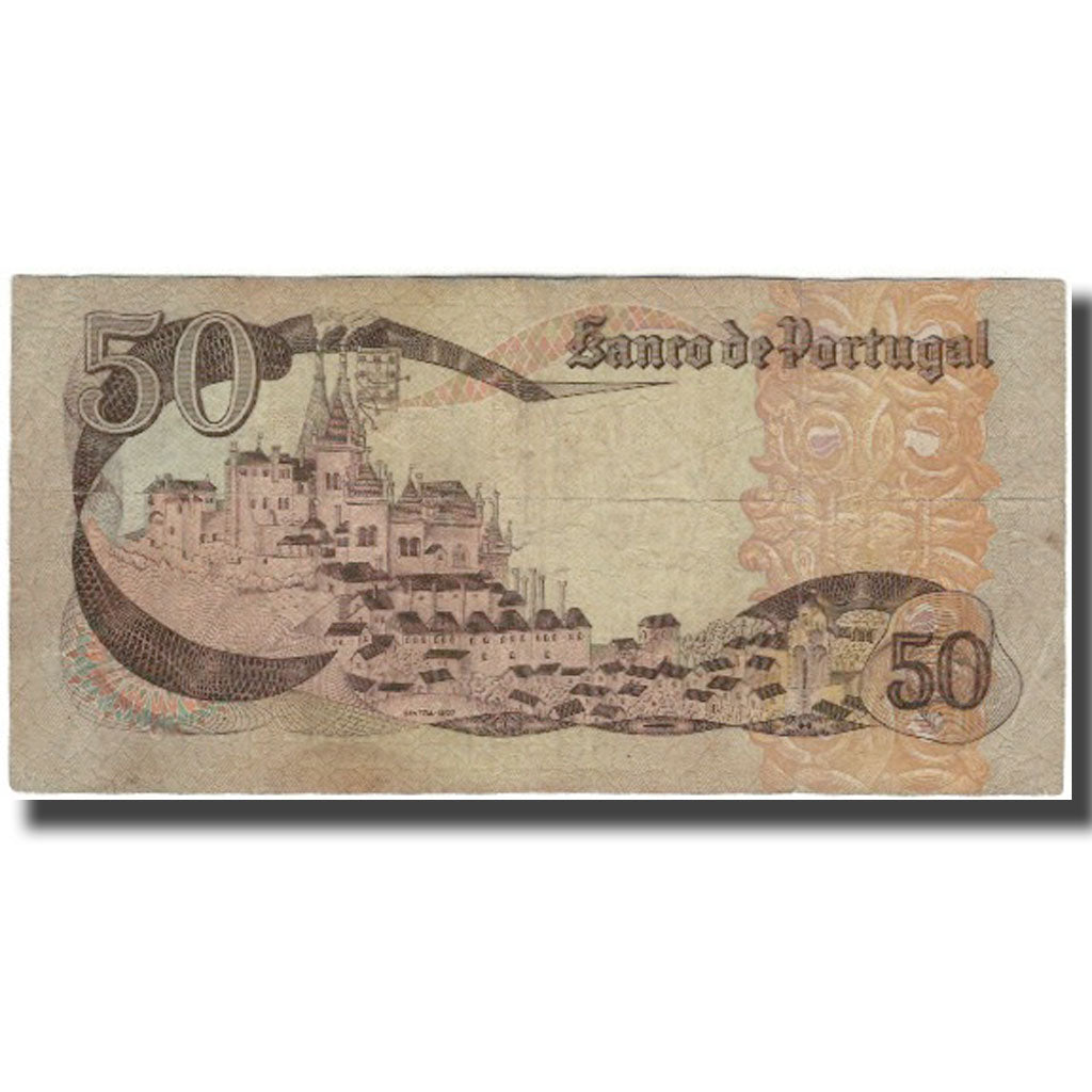 Banknote, Portugal, 50 Escudos, 1980-02-01, KM:174b, VG(8-10)