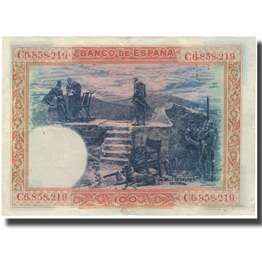 Banknote, Spain, 100 Pesetas, 1925-07-01, KM:69a, EF(40-45)