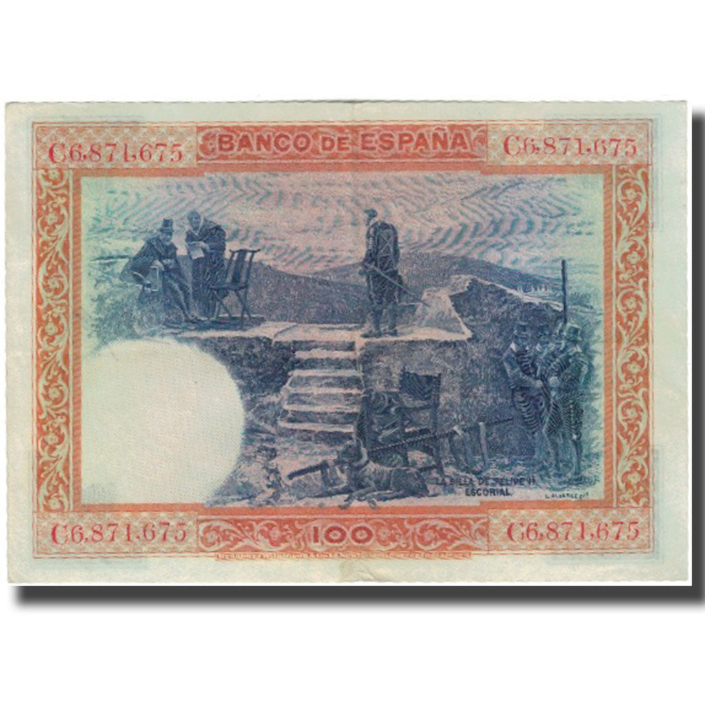 Banknote, Spain, 100 Pesetas, 1925-07-01, KM:69a, EF(40-45)