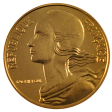FRANCE, Marianne, 20 Centimes, 1990, Paris, KM #930, MS(63), Aluminum-Bronze,...