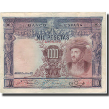 Nota, Espanha, 1000 Pesetas, 1925-07-01, KM:70a, EF(40-45)
