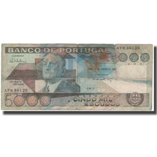 Banknote, Portugal, 5000 Escudos, 1986-01-07, KM:182e, F(12-15)