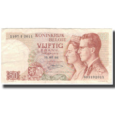 Banknote, Belgium, 50 Francs, 1966-05-16, KM:139, VF(30-35)