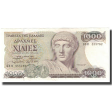 Banknot, Grecja, 1000 Drachmaes, 1987, KM:202a, AU(55-58)