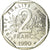 Moneta, Francia, Semeuse, 2 Francs, 1990, FDC, Nichel, Gadoury:547