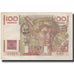 França, 100 Francs, Jeune Paysan, 1951-11-02, AU(50-53), Fayette:28.30, KM:128d