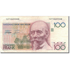 Nota, Bélgica, 100 Francs, KM:142a, VF(20-25)