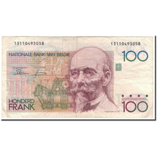 Banknote, Belgium, 100 Francs, KM:142a, F(12-15)