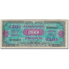 Francja, 50 Francs, Flag/France, 1944, VG(8-10), Fayette:VF 19.1, KM:117a