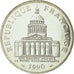 Moneda, Francia, Panthéon, 100 Francs, 1990, Paris, FDC, Plata, Gadoury:898