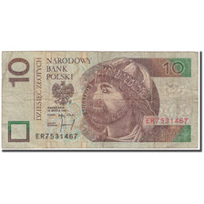 Banconote, Polonia, 10 Zlotych, 1994-03-25, KM:173a, B+