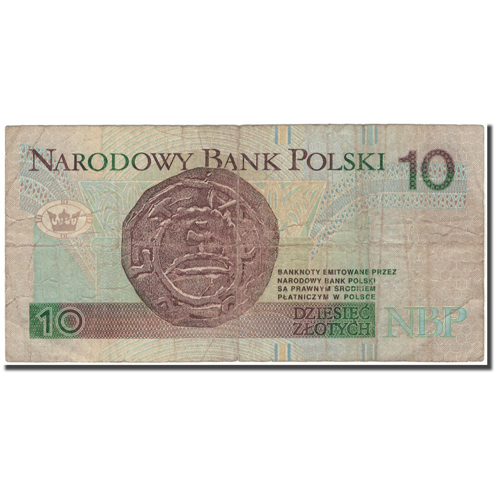 Banknote, Poland, 10 Zlotych, 1994-03-25, KM:173a, F(12-15)
