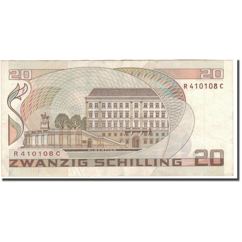 Billete, 20 Schilling, Austria, 1986-10-01, KM:148, MBC