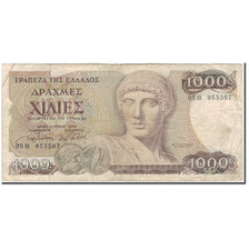 Geldschein, Griechenland, 1000 Drachmaes, 1987, KM:202a, SGE+