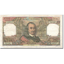 França, 100 Francs, Corneille, 1973-07-05, F(12-15), Fayette:65.43, KM:149d