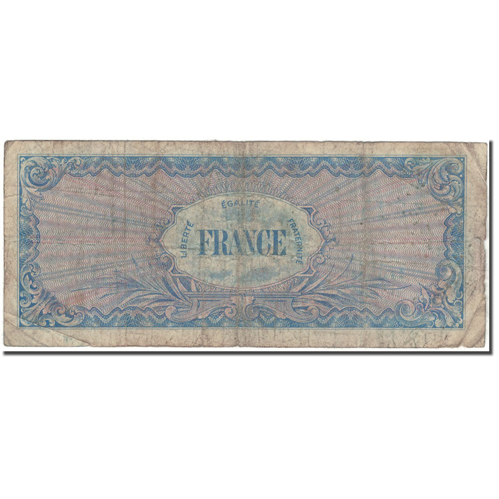 Francja, 100 Francs, Flag/France, 1944, VG(8-10), Fayette:25.5, KM:123c