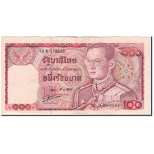 Banknot, Tajlandia, 100 Baht, KM:89, EF(40-45)