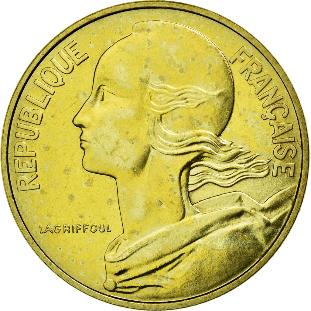 Coin, France, Marianne, 10 Centimes, 1984, MS(65-70), Aluminum-Bronze