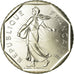 Moneta, Francia, Semeuse, 2 Francs, 1984, FDC, Nichel, Gadoury:547