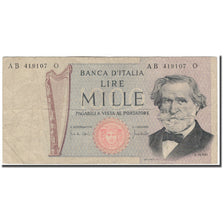 Banknote, Italy, 1000 Lire, KM:101b, VF(20-25)