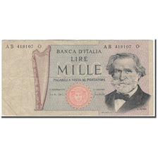 Banknot, Włochy, 1000 Lire, KM:101b, VF(20-25)