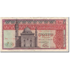 Geldschein, Ägypten, 10 Pounds, KM:46, S+
