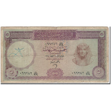 Banknot, Egipt, 5 Pounds, KM:40, VG(8-10)