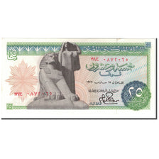 Banknote, Egypt, 25 Piastres, KM:47a, UNC(63)
