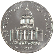 FRANCE, Panthéon, 100 Francs, 1984, Paris, KM #951.1, MS(65-70), Silver, Gadoury
