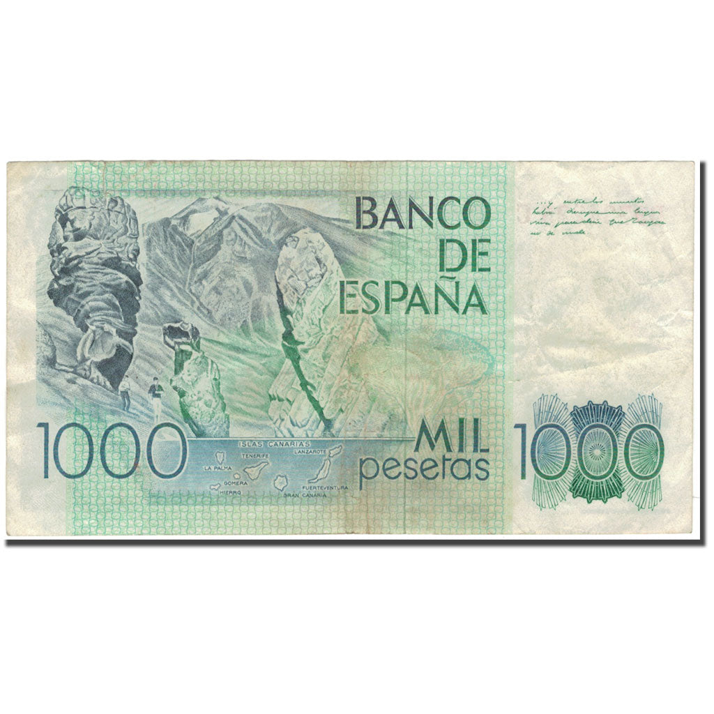 Banknote, Spain, 1000 Pesetas, 1979-10-23, KM:158, VF(20-25)