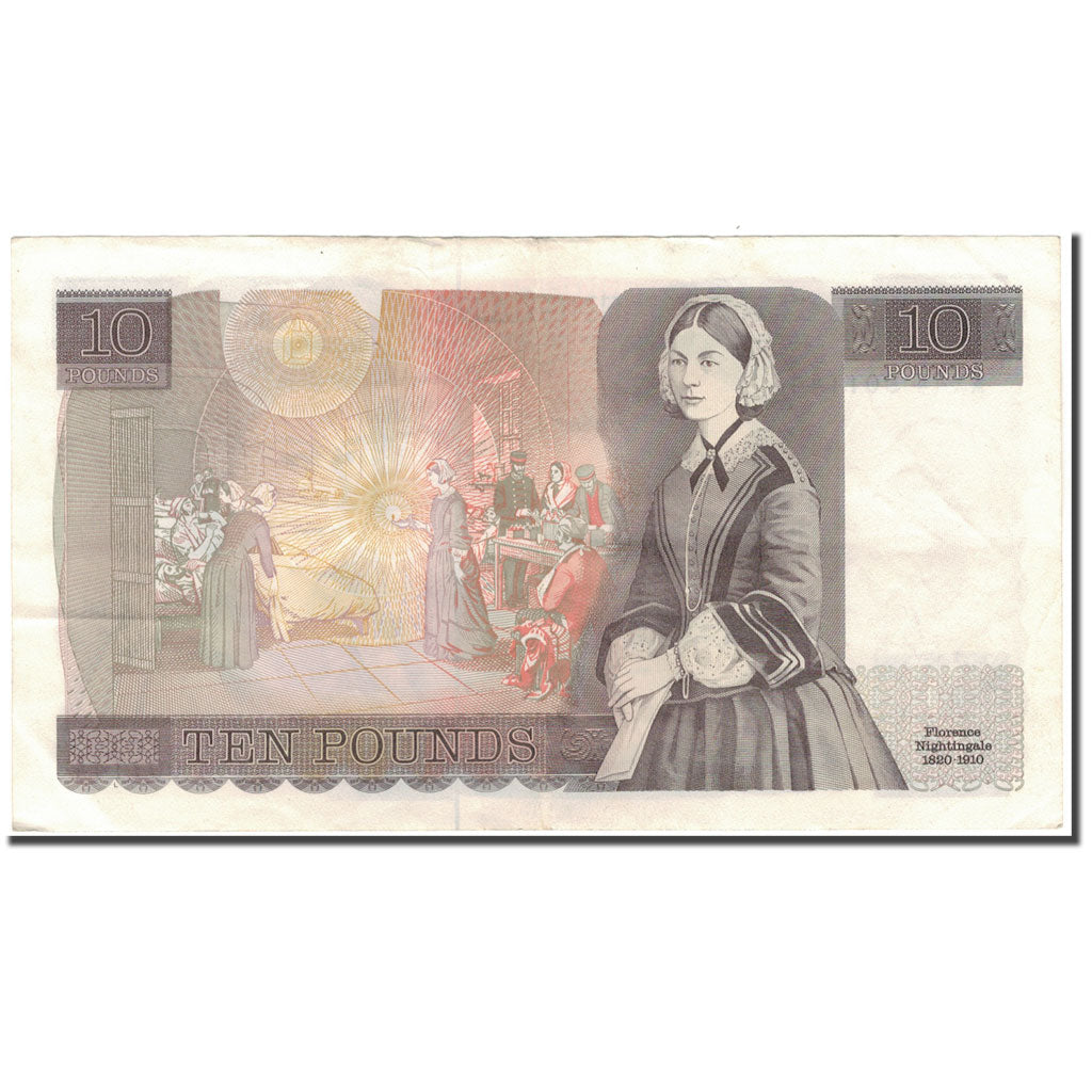 Banknot, Wielka Brytania, 10 Pounds, KM:379c, EF(40-45)
