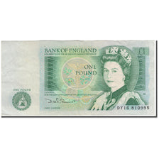 Billet, Grande-Bretagne, 1 Pound, KM:377b, TTB+